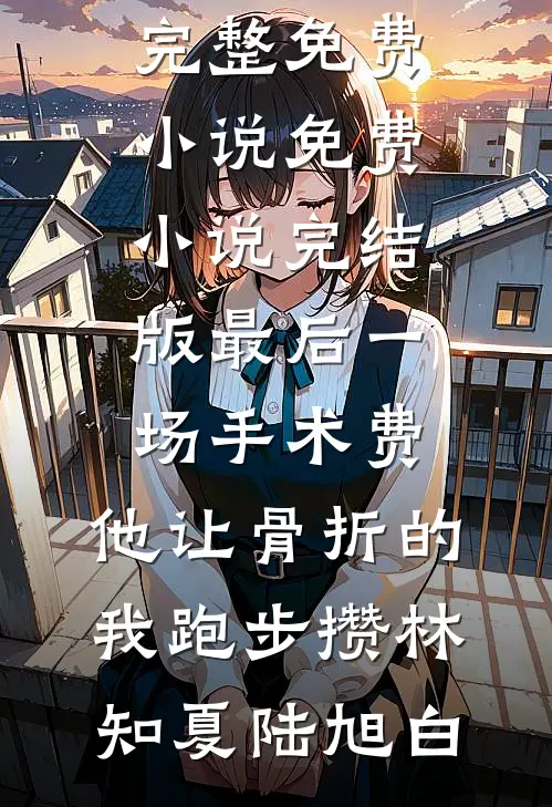 最后一场手术费，他让骨折的我跑步攒林知夏陆旭白完整免费小说_免费小说完结版最后一场手术费，他让骨折的我跑步攒(林知夏陆旭白)