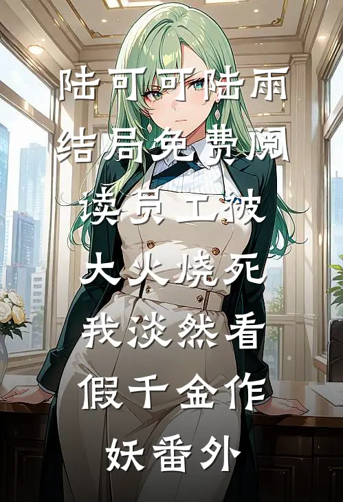 陆可可陆雨结局免费阅读员工被大火烧死，我淡然看假千金作妖番外