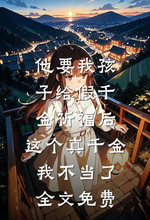 他要我孩子给假千金祈福后，这个真千金我不当了全文免费
