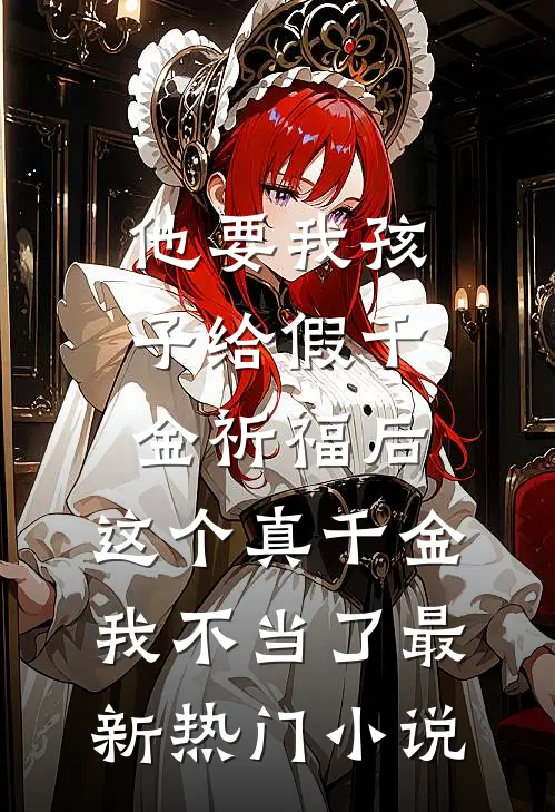 他要我孩子给假千金祈福后，这个真千金我不当了最新热门小说