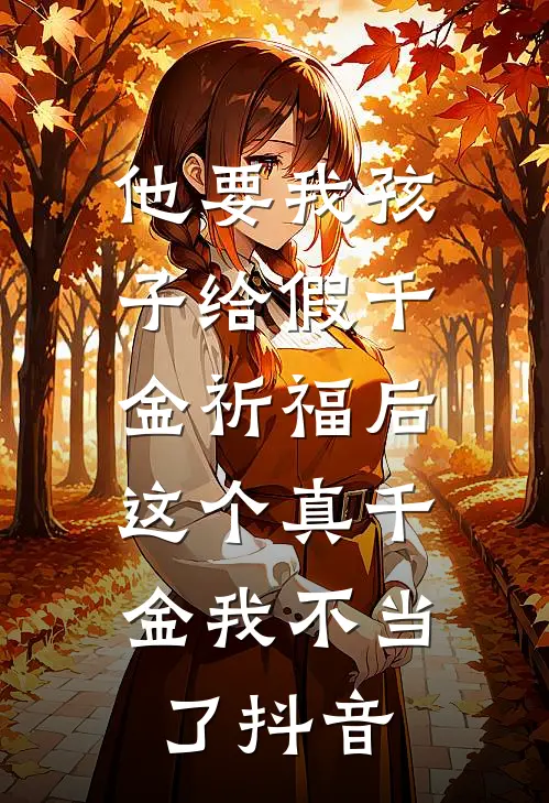 他要我孩子给假千金祈福后，这个真千金我不当了抖音