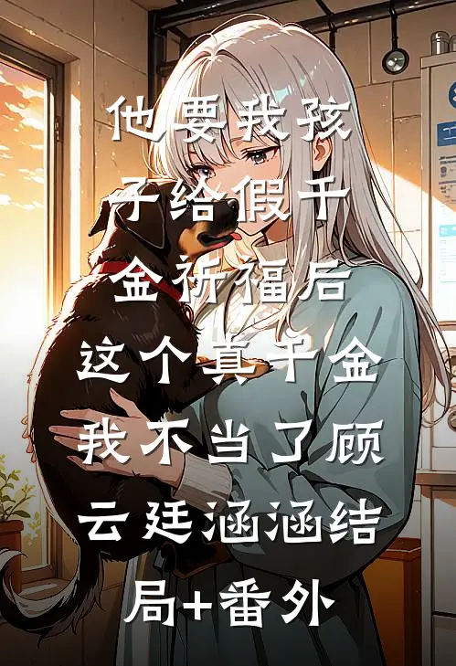 他要我孩子给假千金祈福后，这个真千金我不当了顾云廷涵涵结局+番外