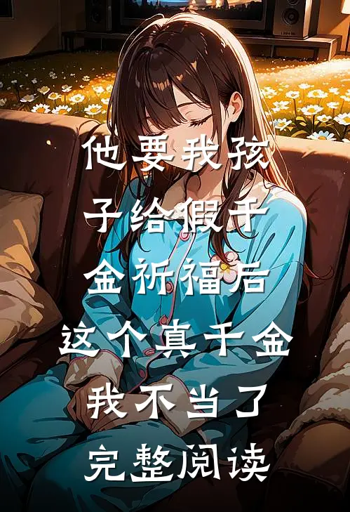 他要我孩子给假千金祈福后，这个真千金我不当了完整阅读