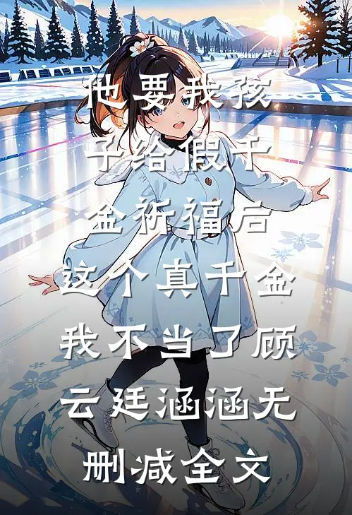 他要我孩子给假千金祈福后，这个真千金我不当了顾云廷涵涵无删减全文