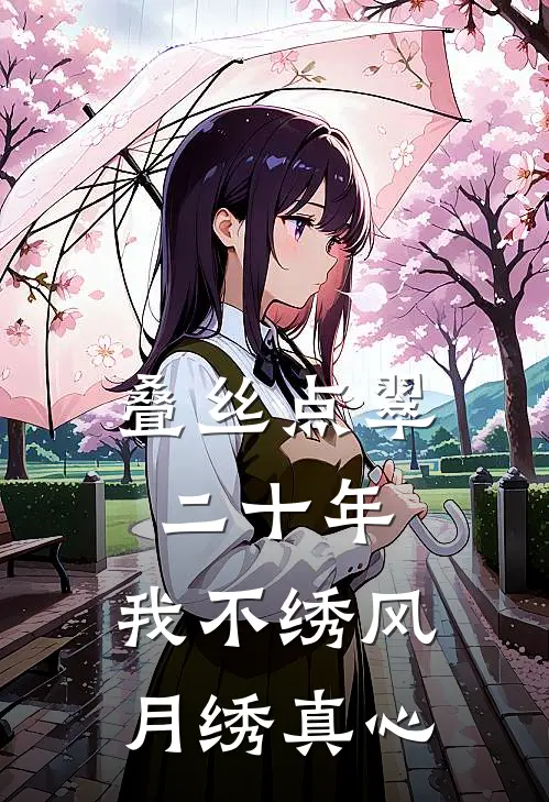 叠丝点翠二十年，我不绣风月绣真心