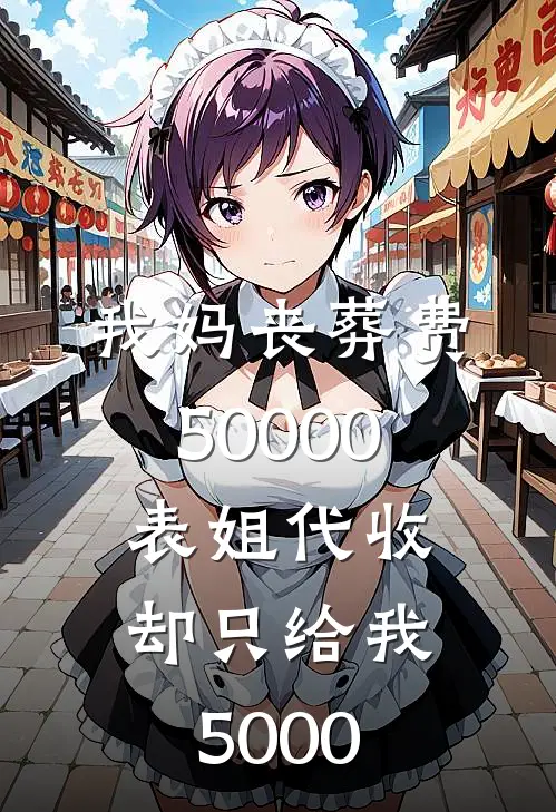 我妈丧葬费50000，表姐代收却只给我5000