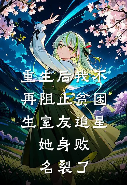 重生后我不再阻止贫困生室友追星，她身败名裂了