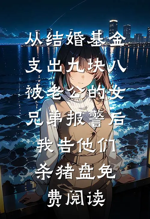 从结婚基金支出九块八被老公的女兄弟报警后，我告他们杀猪盘免费阅读