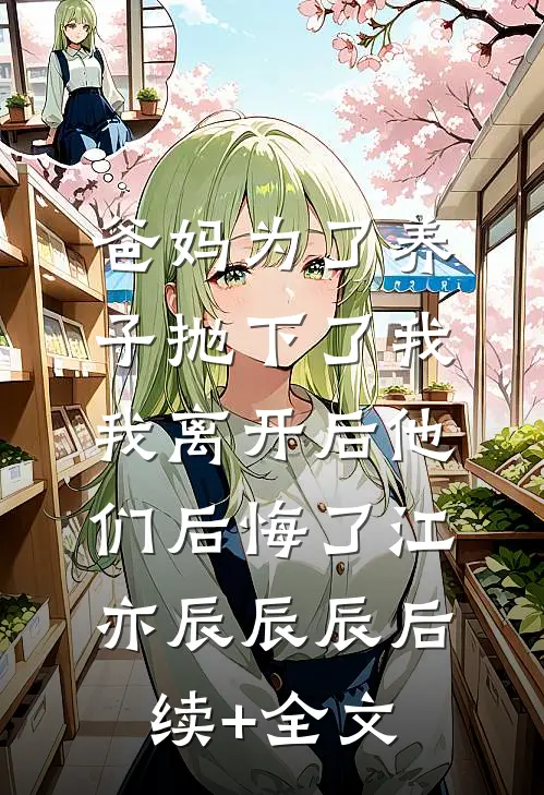爸妈为了养子抛下了我，我离开后他们后悔了江亦辰辰辰后续+全文