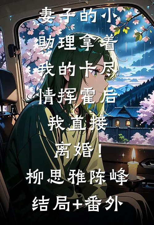 妻子的小助理拿着我的卡尽情挥霍后，我直接离婚！柳思雅陈峰结局+番外