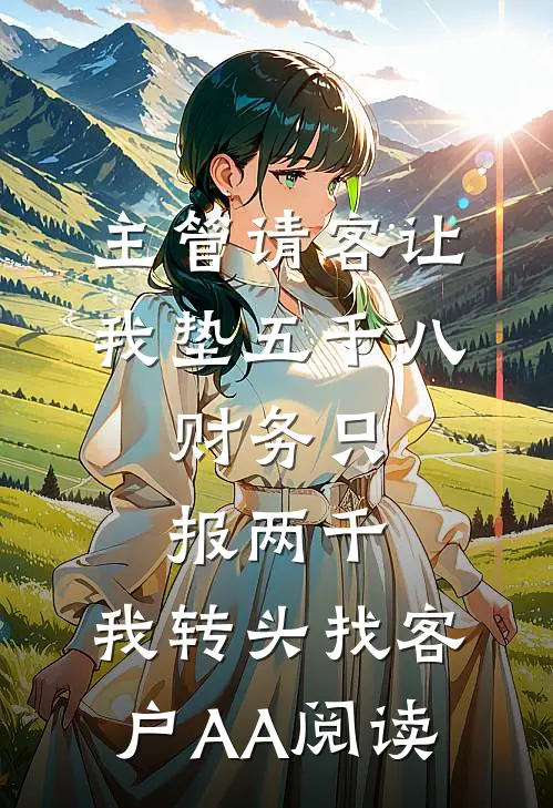 主管请客让我垫五千八，财务只报两千，我转头找客户AA阅读