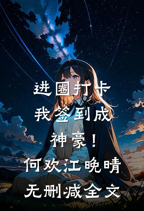 进圈打卡，我签到成神豪！何欢江晚晴无删减全文
