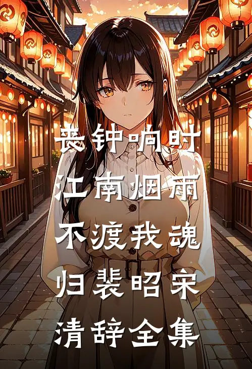丧钟响时，江南烟雨不渡我魂归裴昭宋清辞全集