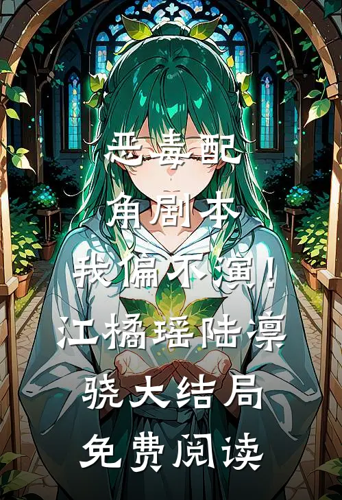 恶毒配角剧本，我偏不演！江橘瑶陆凛骁大结局免费阅读