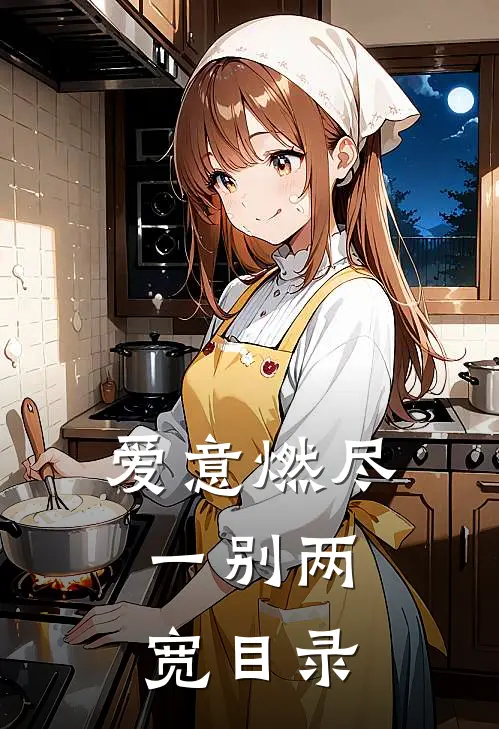 爱意燃尽，一别两宽目录
