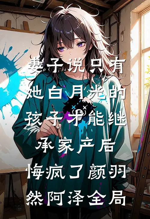 妻子说只有她白月光的孩子才能继承家产后，悔疯了颜羽然阿泽全局